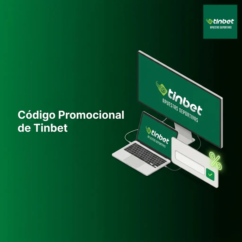 Código promocional de Tinbet: clave alfanumérica para activar bonos de bienvenida, freebets y promociones exclusivas al registrarte.