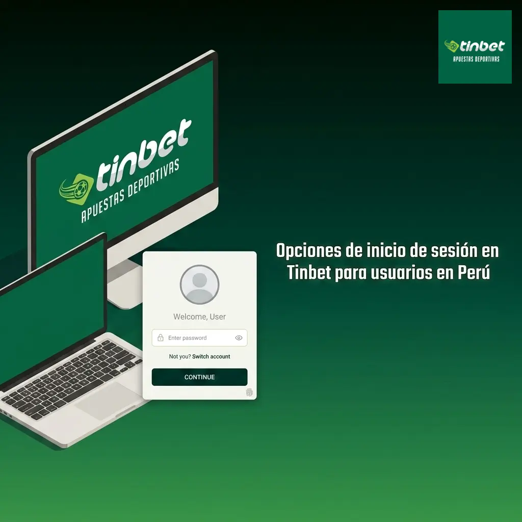 Opciones de inicio de sesión en Tinbet: teléfono, correo electrónico y redes sociales para usuarios en Perú