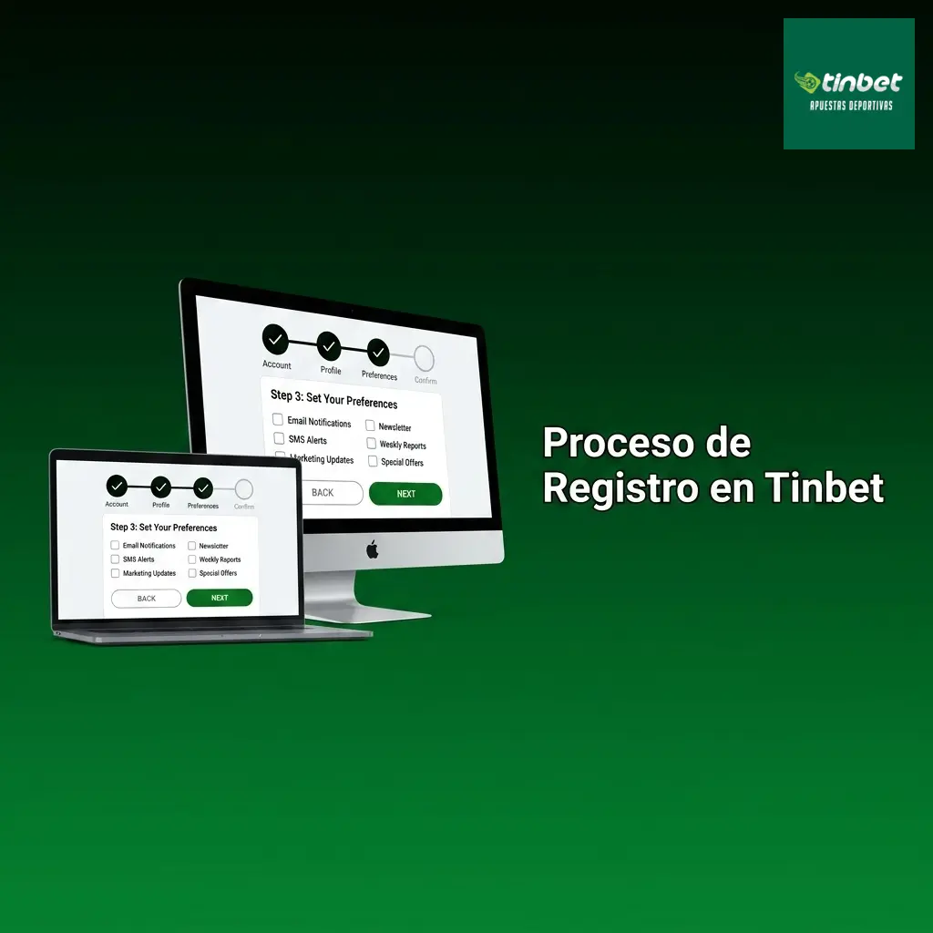 Proceso de registro en Tinbet Perú: crea tu cuenta en menos de 2 minutos y accede a apuestas y casino