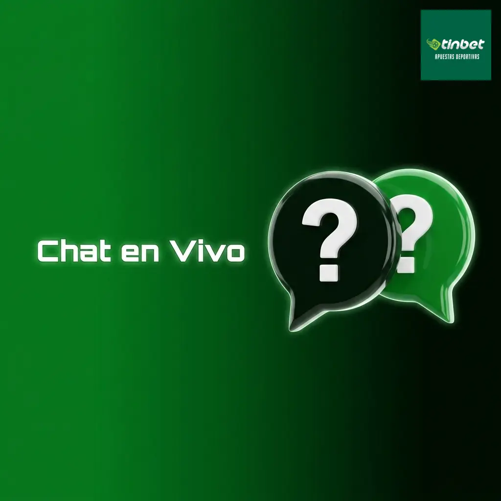 Agente de chat en vivo de Tinbet respondiendo consultas sobre apuestas y pagos en tiempo real