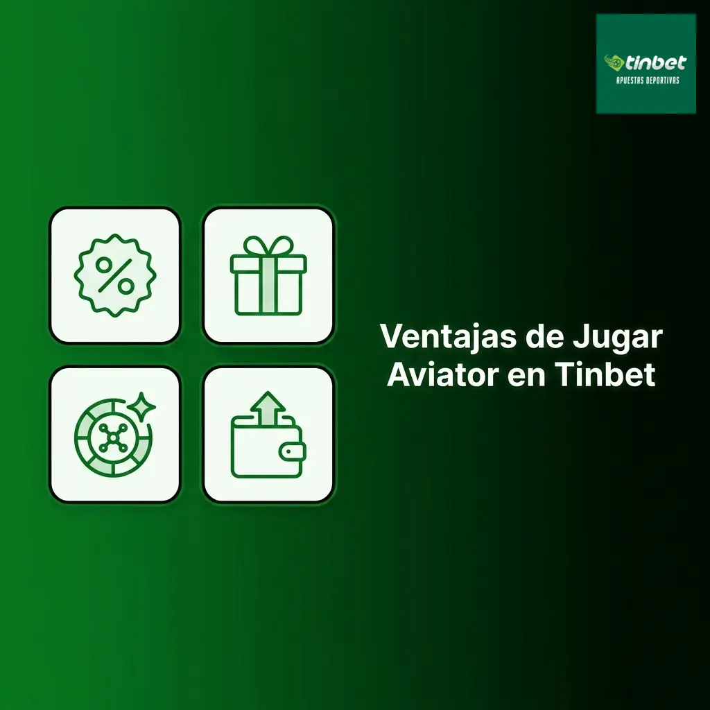 Ventajas de jugar Aviator en Tinbet: RTP 97%, bono sin depósito, modo demo y pagos en soles peruanos.